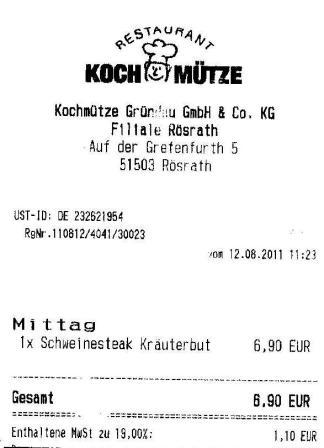 mgiz Hffner Kochmtze Restaurant